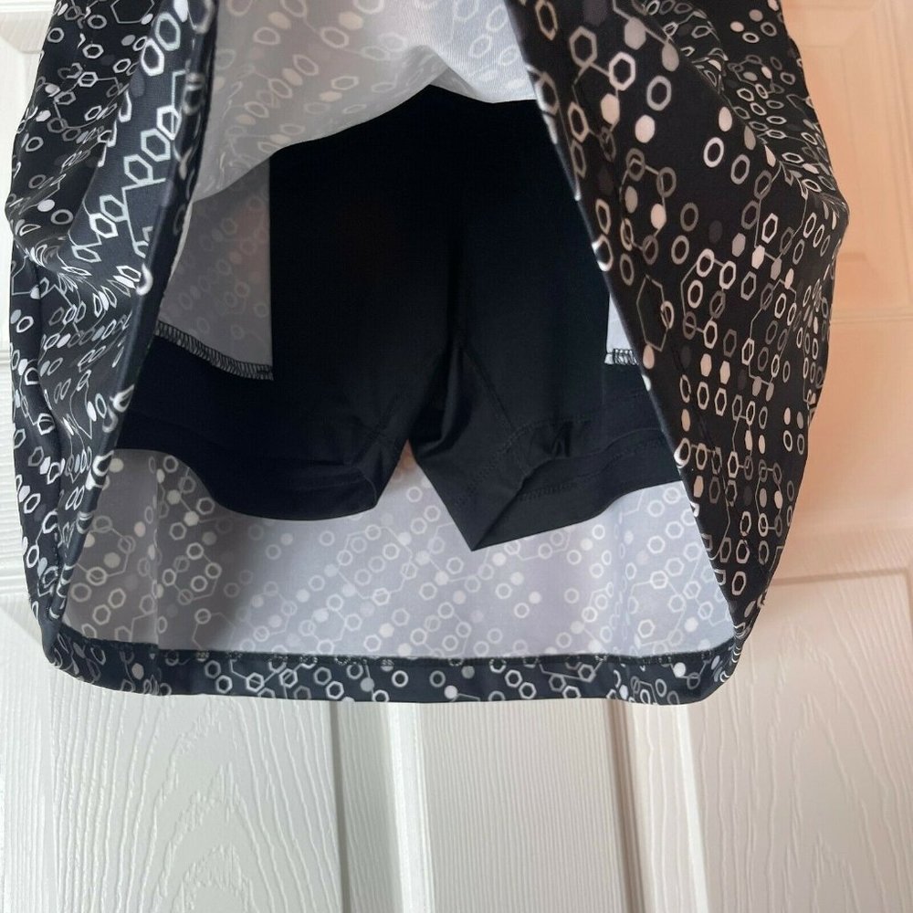 Bette & Court Skort Mini Skirt Shorts Black White - Picture 2 of 6